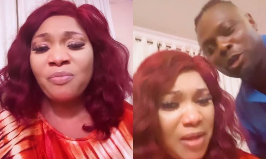 "This One Hurt Me"– Veteran Actress Jaiye Kuti Cried Out As Kunle Afod Advise Her To Go And Sleep And Not To Expect Anything For Val Because Her Time Has Pass (Watch)