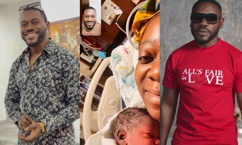 Congratulations Pour In As Nollywood Actor Deyemi Okanlawan And His Wife Welcome Third Child A Baby Boy Today