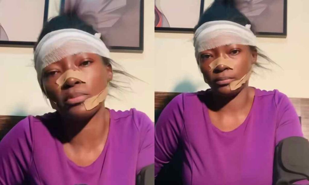 "Who Do You Like This, No They Fear God"– Massive Reaction As Actress Jinad Abibat Adunni Shared Video Of What They Did To Her (Watch)