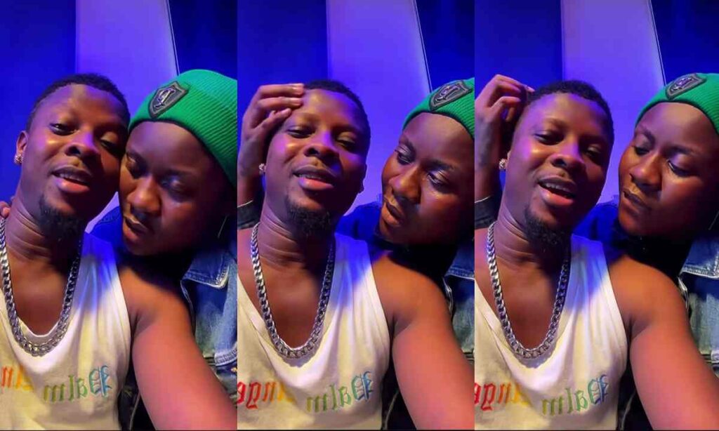 "Which Kind Local Love Be This One"– Massive Reaction As Rotimi Salami Share Sultry Love Up Video With Ibrahim Chatter Ex Wife Olayinka Solomon Video Goes Viral (Watch)