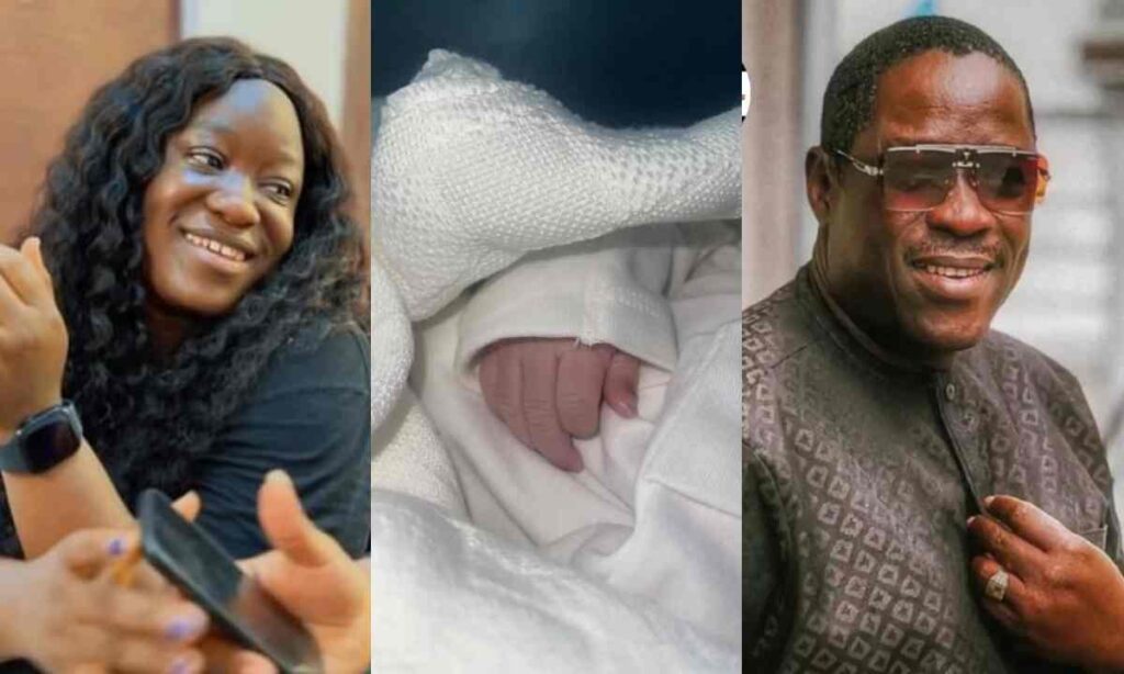 "Alhamdulillah, It’s A Boy"– Congratulations Pour In As Taiwo Hassan Ogogo Daughter Kira Finally Gave Birth To A Bouncing Baby Boy