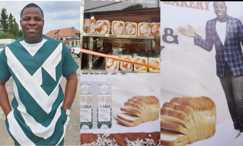 Congratulations pour as Muyideen Oladapo open the biggest bakery in Lagos (Video)