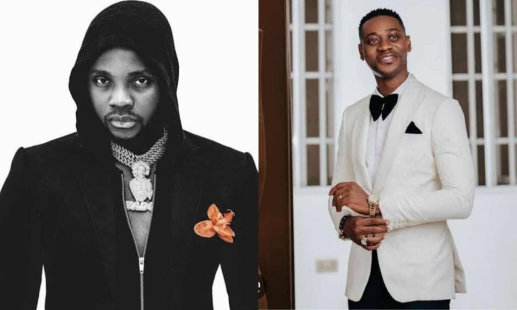 "I love you my gee"- Lateef Adedimeji responds as singer Kizz Daniel refers to him as his favourite actor