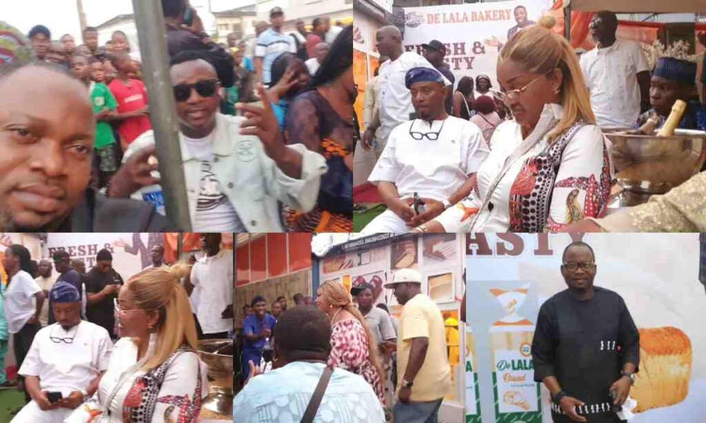 "Waow This Is Pure Love"– Yoruba Actresses And Actors Came Out In Mass To Celebrate With Lala Dapo Over Opening Of His New Bread Company