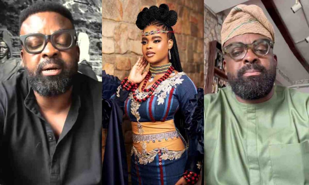 "This Is Bhad Now"–  Massive Reaction As Kunle Afolayan And Her Daughter Trend Online Over Sultry Video That Surfaces on Social Media