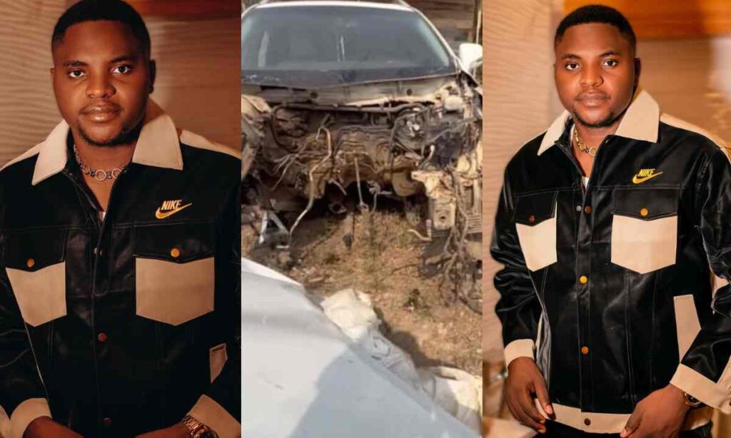 "ALHAMDULILLAH, Lord I’m Grateful"– Nollywood Actor Luqman Adewale Appreciate God As He Escapes A Ghastly Accident Without Sustaining Any Injury (Watch)