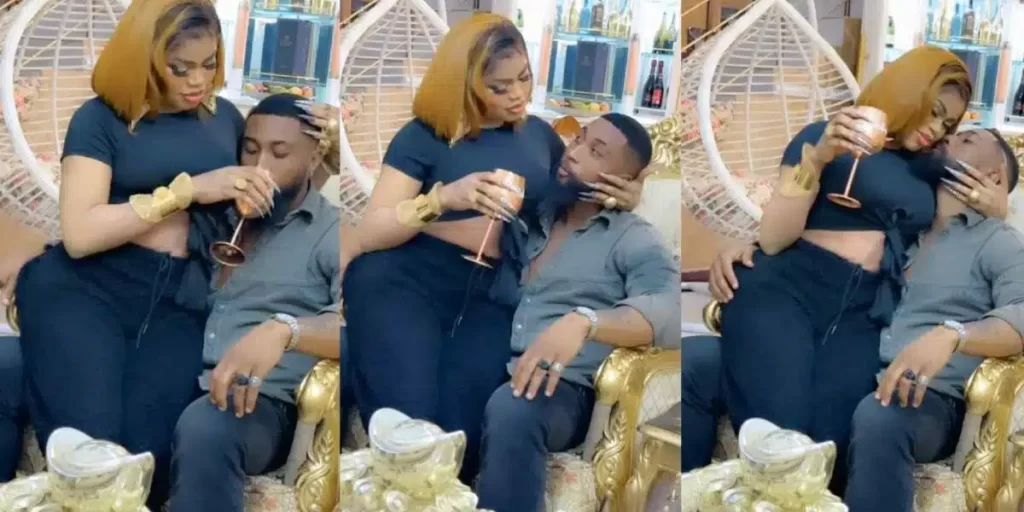 "It sure this guy no get family” – Bobrisky stirs massive envy as he and his boo share cute moment