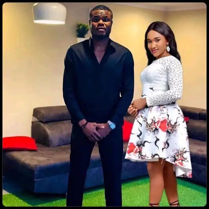 “Nigerian babes are not playing” – Reactions as Lady photoshops herself into Stanley Nwabali’s pictures