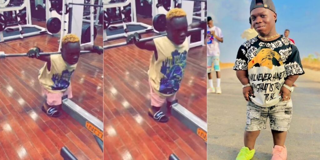 "What is really happening here, wetin he carry” – Ghanaian billionaire Shatta Bundle hits gym, video of his workout causes stir (Watch)