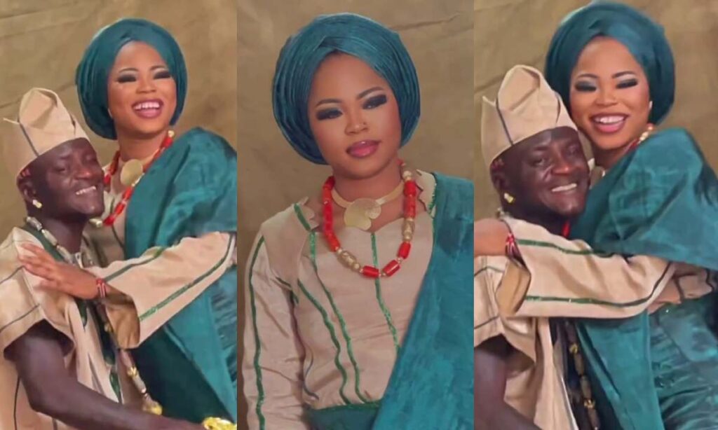 "Na The Real Iyawo Gan Gan Be This"– Portable First Wife Omobewaji Stir Massive Reaction As She Celebrates Her Husband Portable Ahead Of His Birthday (Watch)