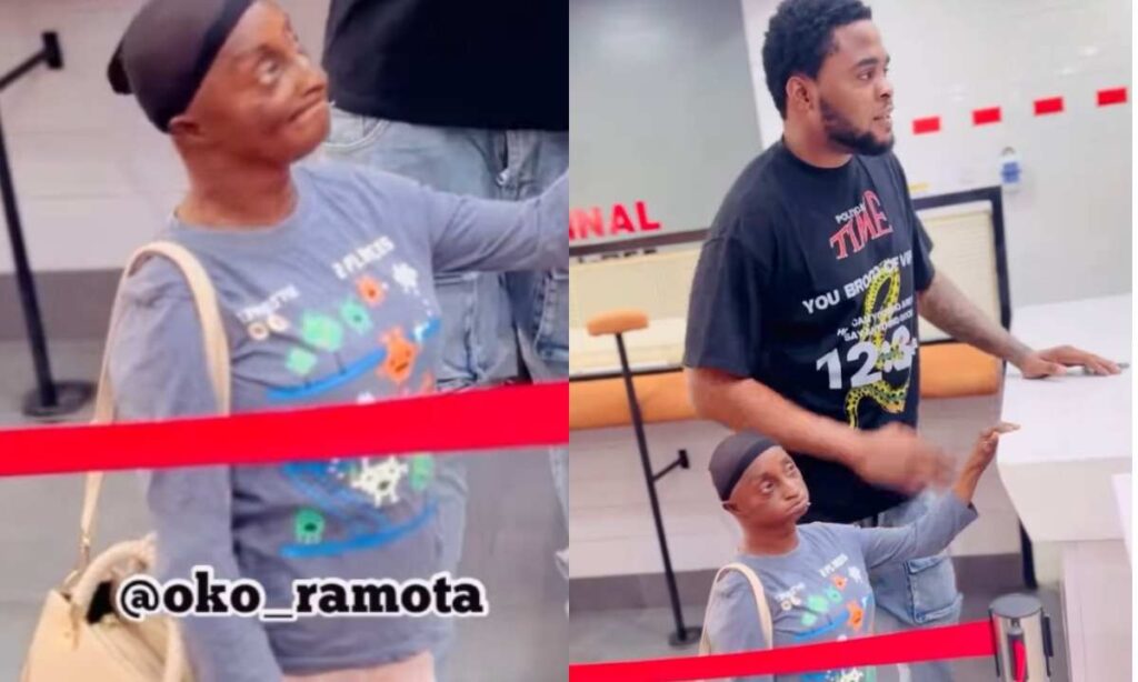 "She Is Finally Pregnant"– Fans React To The Viral Video Of Anty Ramota's Pregnancy With Her Man (Watch)