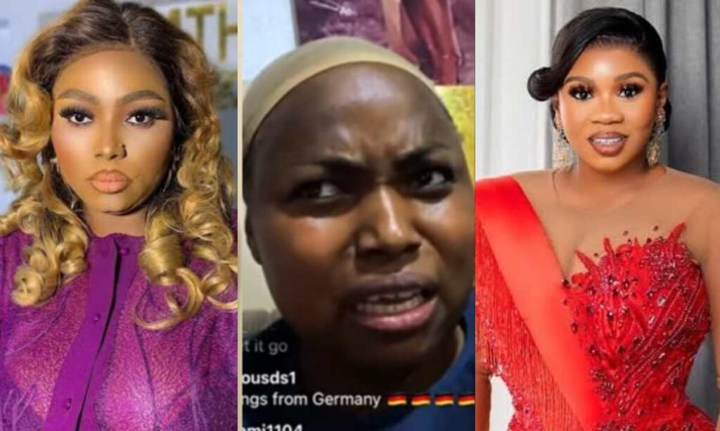 "You Are Always Ruude To All The Elders Around You, And Also Slaapped Your Mother-in-law And Insult Your Husband On Our Movie Set"- Bakare Zainab Drag Wunmi Toriola (Video)