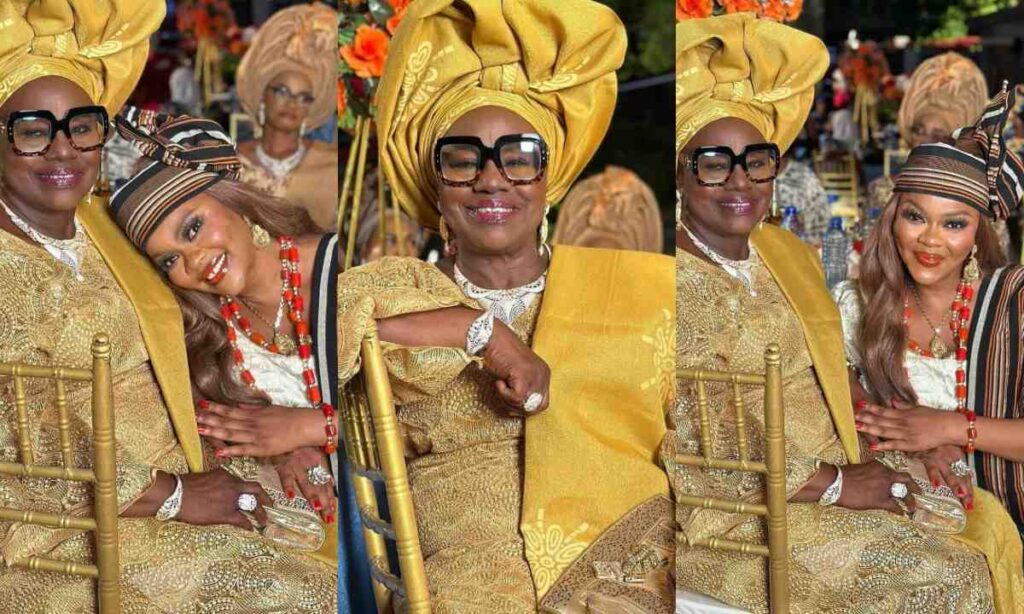 "I Just Love To See My Children Doing Well, It Makes Me Happy"– Veteran Actress Mama Rainbow Reveals That Kehinde Bankole Was Her Daughter (Details)