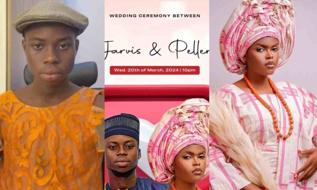 Congratulations Pour In As Popular Tiktoker Peller And Jarvis Wedd (Watch)