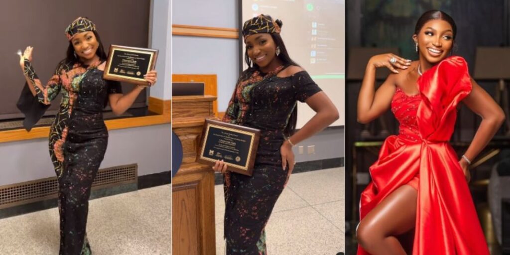 Actress Omowunmi Dada overjoyed as she completes work as lecturer in US university, receives certificate (Video)