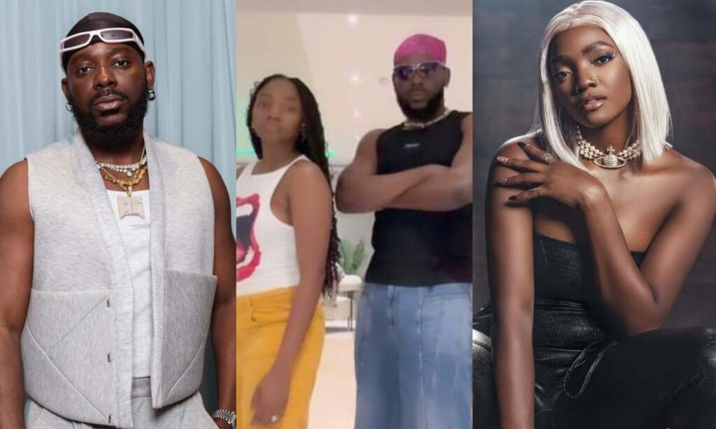 "Don't Answer Them, If They Toast You For Outside"– Adekunle Gold Tell His Wife Simi As She Travels Out Of The Country (Video)