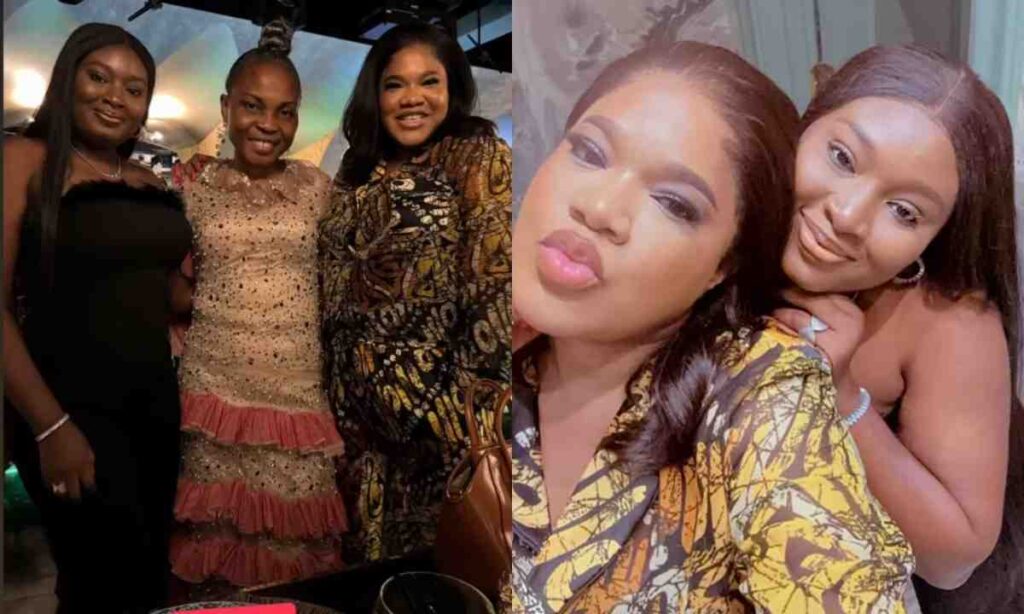 "I Have A Good Night With My World Best"– Adebimpe Oyebade Share Beautiful Moment Toyin Abraham At Birthday Dinner Party