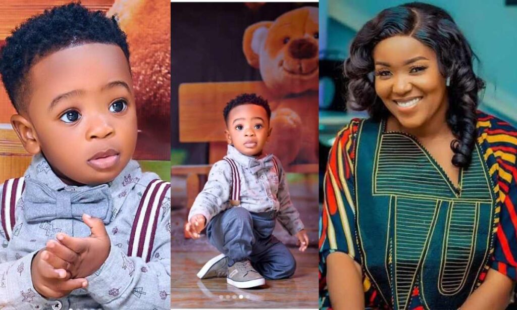 “It’s the Lord’s doing” Actress Biola Bayo celebrate son on his 1st birthday