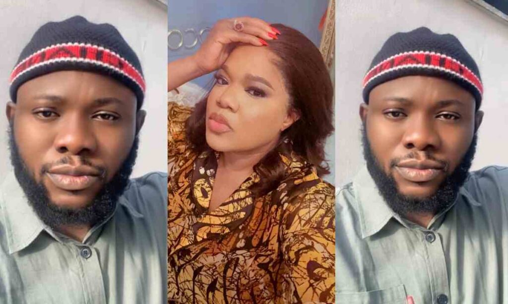 "God Almighty Will Be With You"– Jamiu Azeez Send DM To Toyin Abraham Seek Help As He His Currently Battling With Depression (Detail)