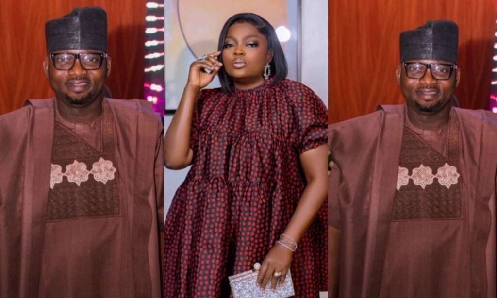 "You'll Never Cry Over Children Inshalallu"– Adekola Tijani Shower Prayer On Funke Akindele And Her Children (Video)