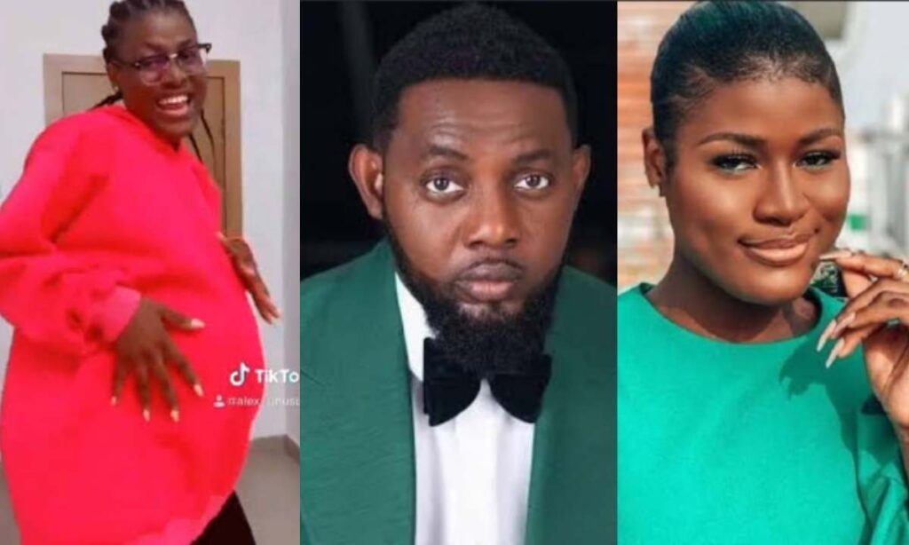 Popular TikToker finally reveal Alex Unusual pregnant with AY Makun’s 3rd child