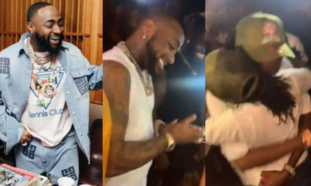 Davido beams with joy as fan proposes to girlfriend in his presence (Video)