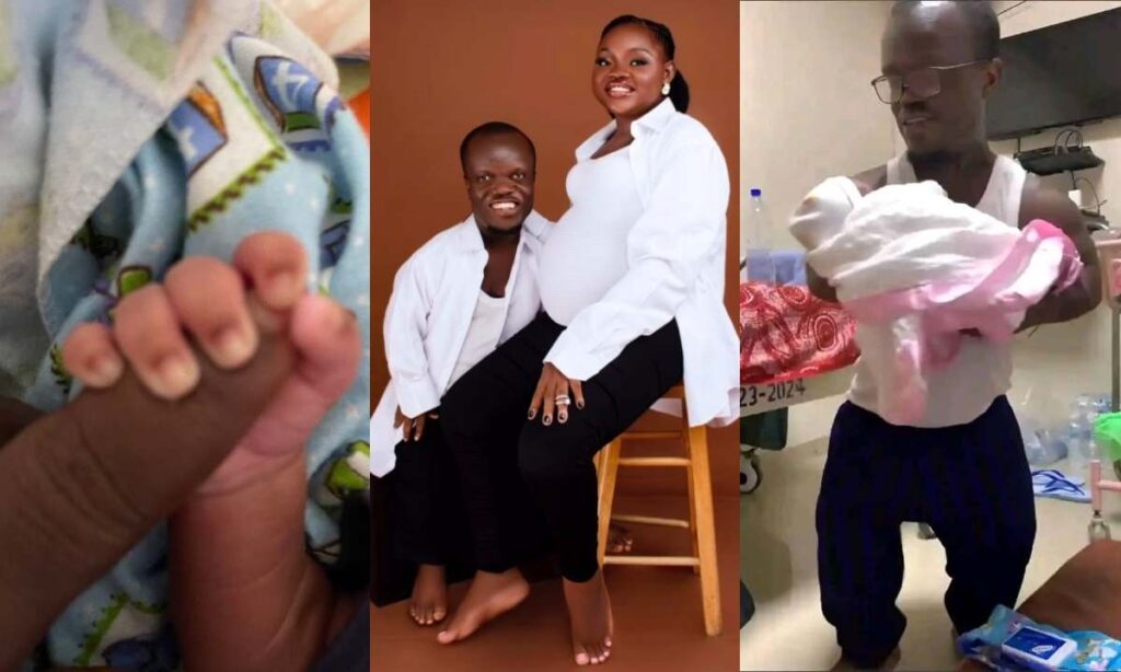 "See The New CEO Of The NWAOGUS Family"- Nkubi Excited As He Shows Off His New Born Baby