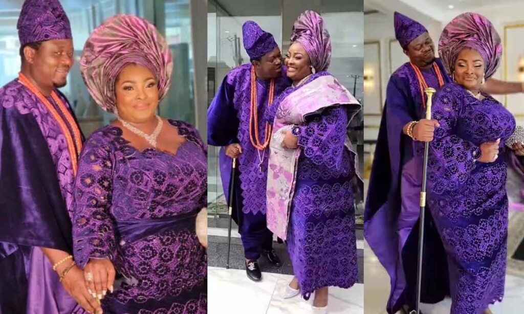 "This is lovely, you both look gorgeous"- Fans reactions as Muyiwa Ademola and Ronke Odusanya shares lovely post