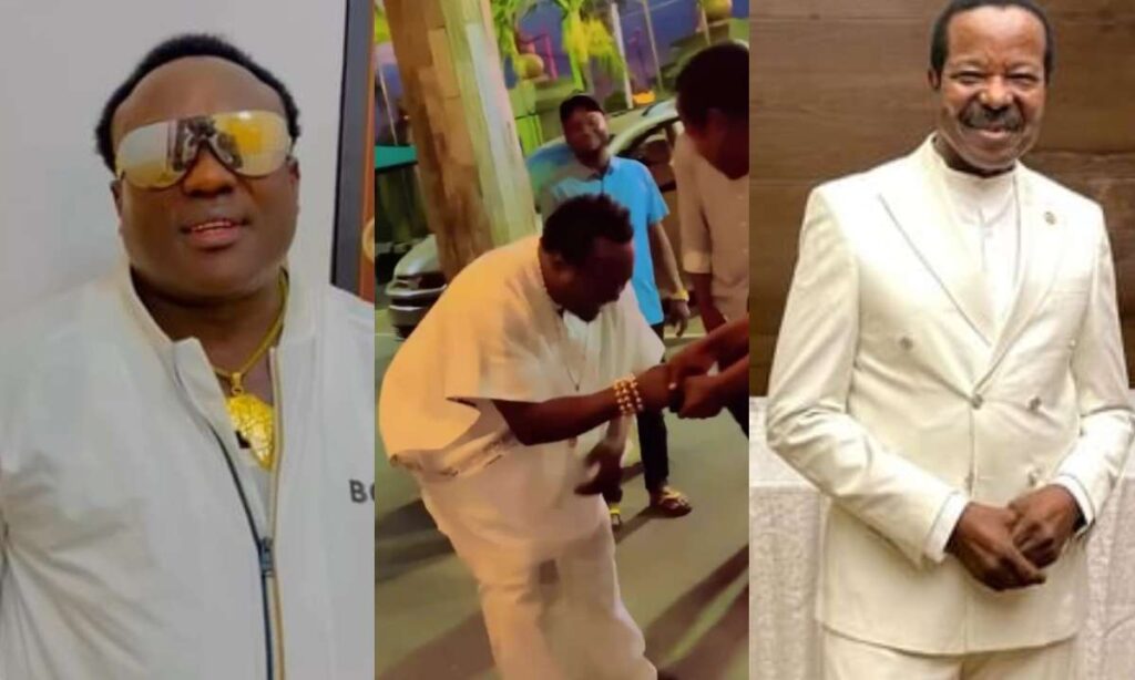 "When You Respect The Elders It Pave Road To Your Own Success"– King Saheed Osupa Postrate On The Ground To Greet King Sunny Ade (Video)