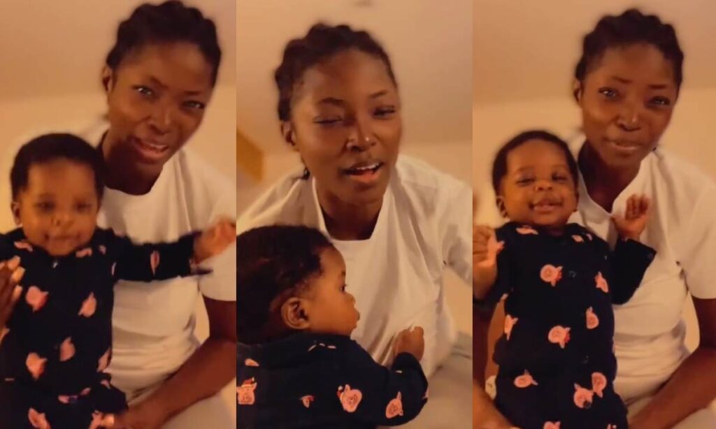 "When You Dey Collect Owo Omo Around You Didn't Prepare For It"– Jinad Abibat Adunni Cried Out As Her Son Okiki Ola Didn't Allow Her Sleep (Video)