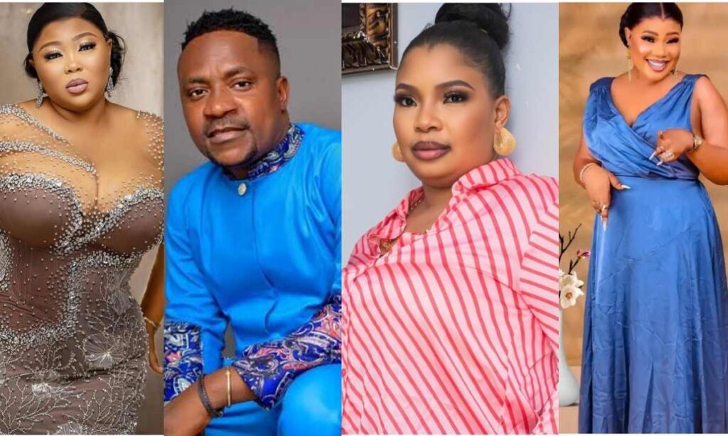 I do not wish for any separation, I know God will intervene - Laide Bakare stir drama as she wish Segun Ogungbe, first Wife Atinuke And Omounmi  to together at the same time (Video)