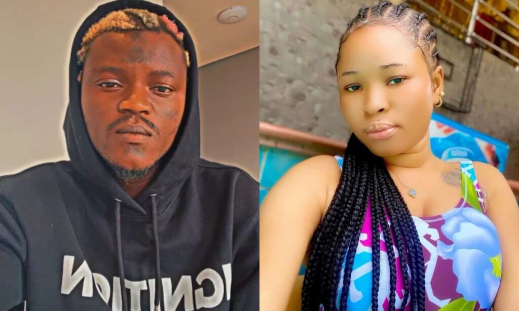 "Despite Showing You Loving And Taking Care Of You, You Still Disappoint Me"– Portable Trend As He Called Out Queen Dami For Failing Him (Details)