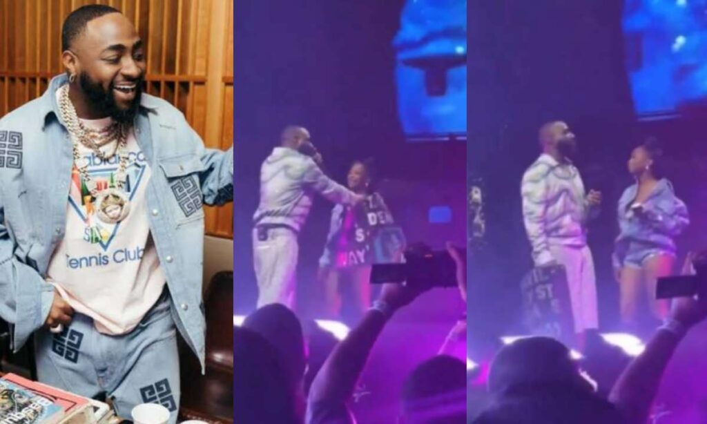 Beautiful moment Davido offers lady $50K to clear off her student loan