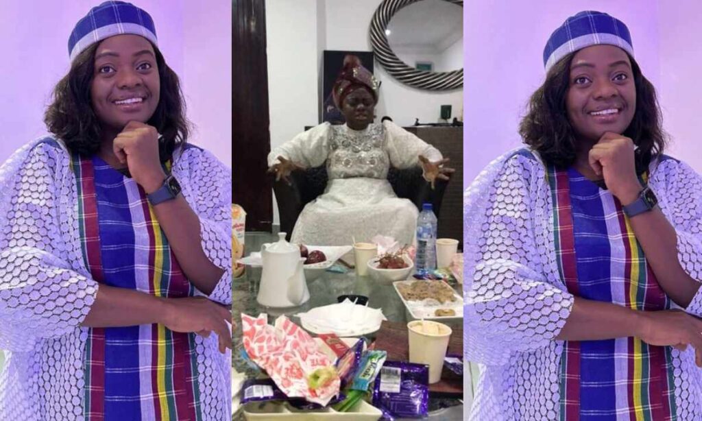 "Which Kind Prayer Be Dis Mummy Wa"– Popular Singer Adeyinka Alaseyori Stir Massive Reaction With Her Prayer Before Eating Video Goes Viral