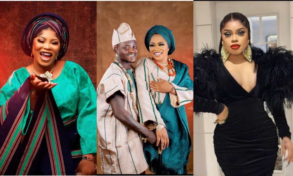 “She resemble brotherhood a lot”- Fans compare Portable’s wife’s birthday photo to Bobrisky