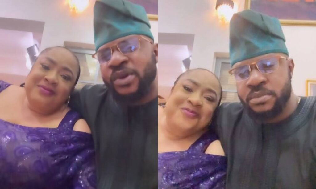 "TA LO LAYA JU"– Viral Video Of Odunlade Adekola Compariing His Cheeessst To Foluke Daramola Stir Massive Reaction Online (Video)