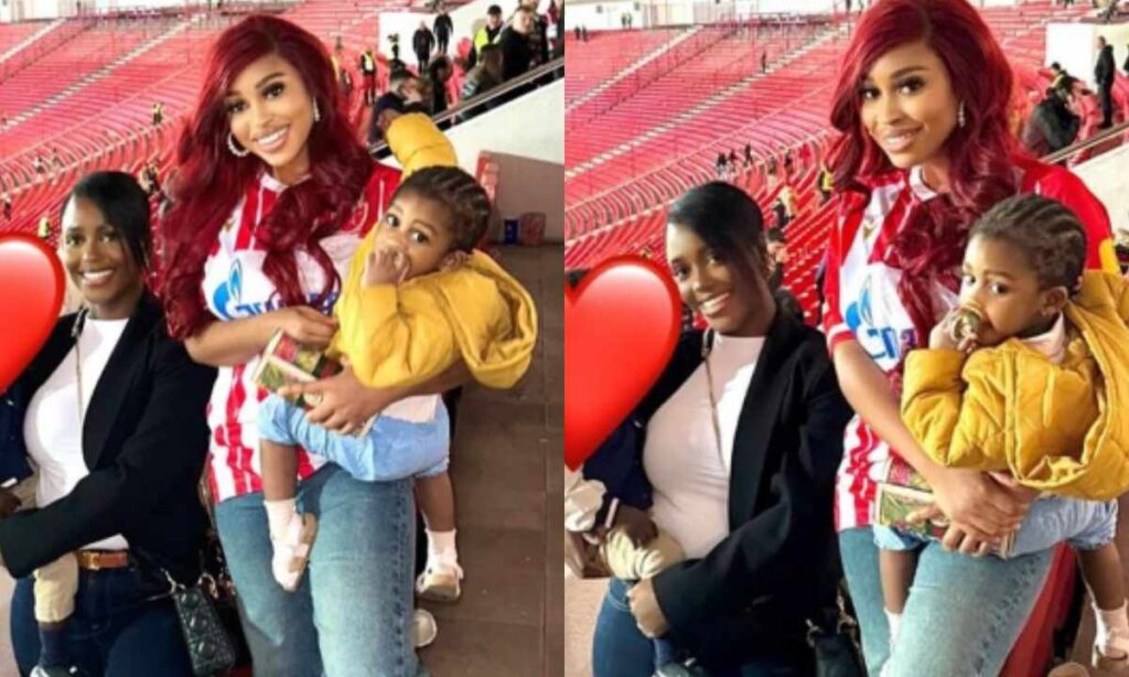 "Heart Attaack Wan Kee Me But Thank GOD They Won"– Yetunde Barnabas Says As She Traveled To Watch Her Husband Live Football Match.