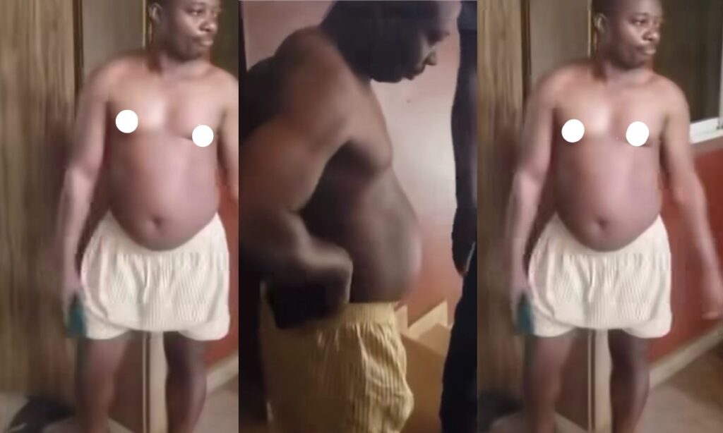 "This Lecturer Gbola Big ooooooo"– University of Nigeria Nsukka Lecturer caught pants down while trying to sleep with a student (Video)