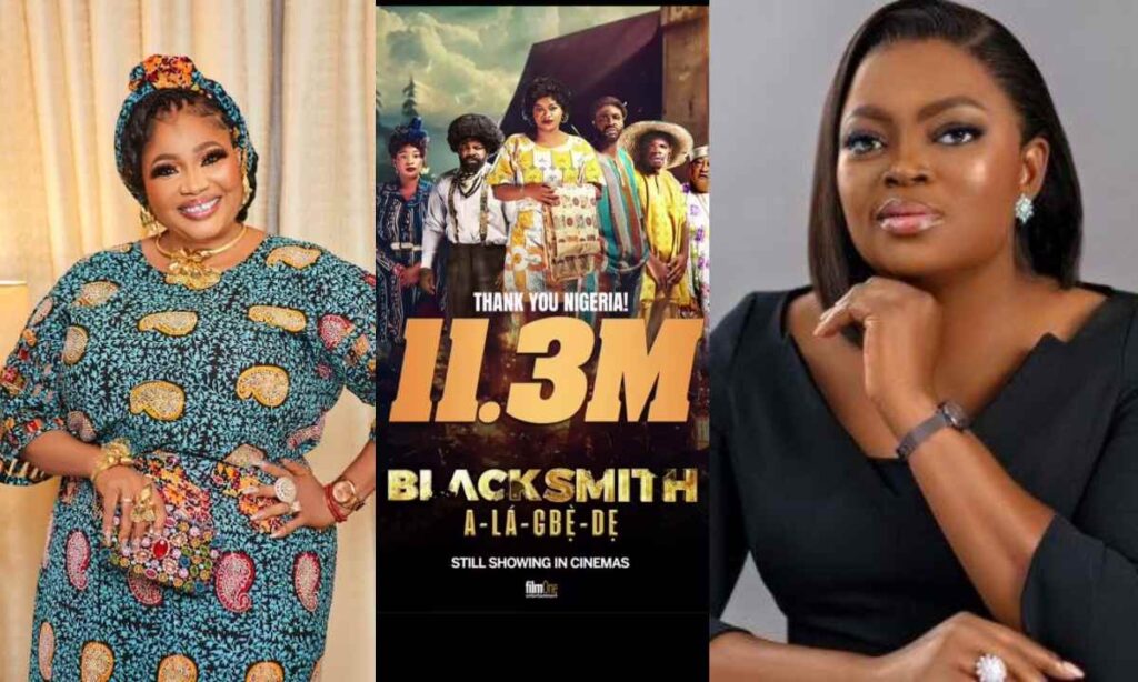 "You are the number 1 Queen of cinema” – Jaiye Kuti chants ‘Oriki’ for Funke Akindele over her grand gesture