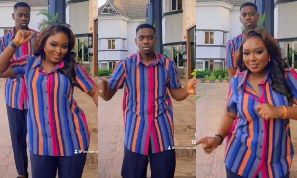 "E Dakun Which Kind Dance Be Dis"– Lateef Adedimeji And Wife Mo Bimpe Stir Massive Reaction With Their Dancing Competition (Video)