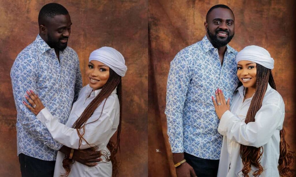 Meet The Beautiful Wife Of Nollywood Actor Babatunde Aderinoye Who He is About To Tie The Knot With, And She Is Also An Actress (Video)