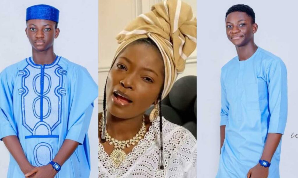 "Happy 18th Birthday To You My Son"– Actress Jinad Abibat Adunni Celebrates Her Son's 18th Birthday Today