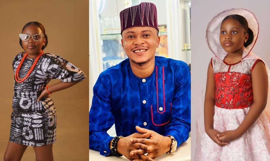 "I Pray You Will Be A Blessing To Your Generation Zahra, Keep Making Us Proud"- Papa Show Celebrates His Lookalike Daughter’s 7th Birthday