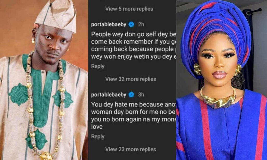 "Ask Your Mother If Your Father Took Care Of Her As I Do, Leave My House If You Want To Leave, Am Tired Of Your Ungrrateful Behaviour"–Portable Blaasts Omobewaji Packs All Her Load Put Outside (Details)