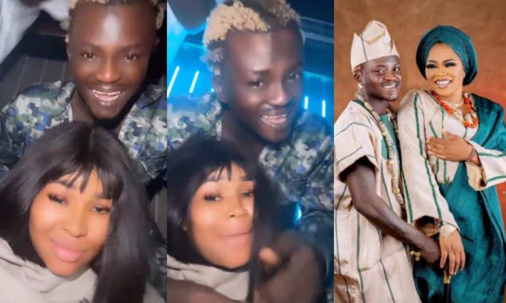 "Ari Iyawo Ko Iya Ile Le, He Does Not Respect Omobewaji At All"– Massive Reaction As Queen Dami Share Love Up Video With Portable Hours After Draggiing His First Wife Omobewaji Online (Video)