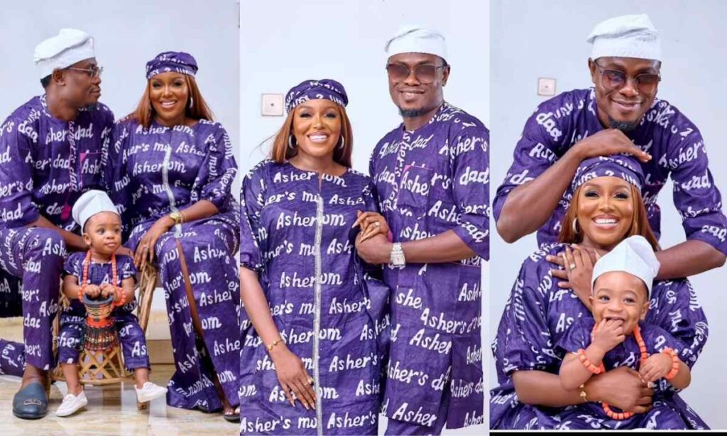 "May our joy never be once upon a time"- Actress Biola Bayo celebrates her third wedding anniversary with her husband