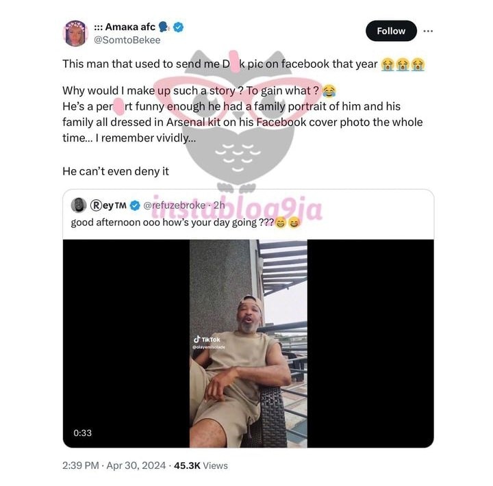 "Which Kind Messssss Be Dis"– Trending Video Of Actor Yemi Solade As A Lady Accccuses Him Of Sending Her His Big Gbolllllla On Facebook (Video)