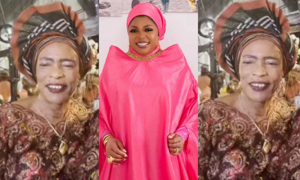 Meet The Beautiful Mother Of Actress Kemi Afolabi Who Is Still Looking Like Sweet 16 (Video)