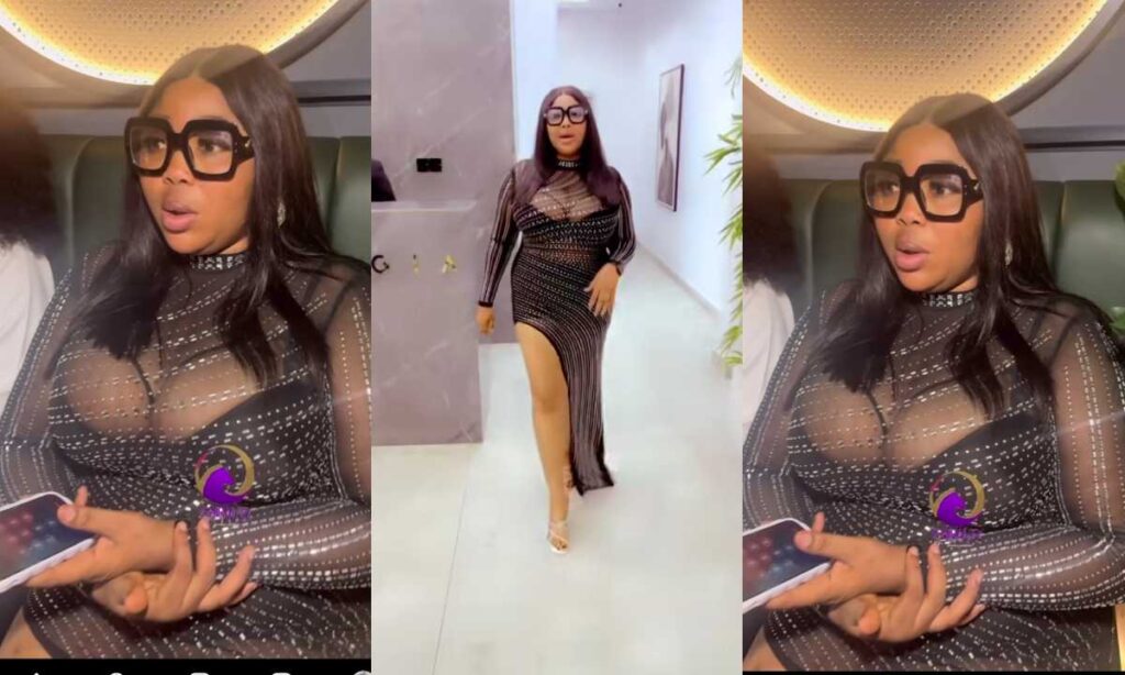 "Former married woman now Agba oloshooo"- Fans stir reaction as they shade Omowunmi Ajiboye over her recent outfit to a dinner (Video)