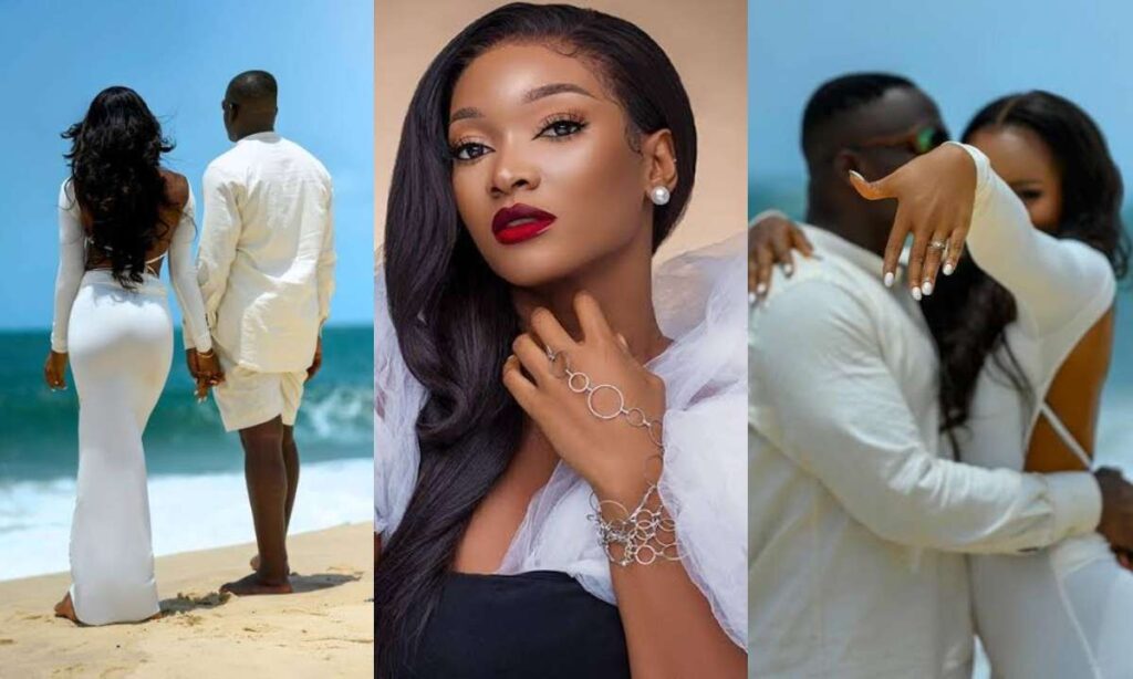 Popular actress Wofai Fada finally gets engaged to her longtime lover